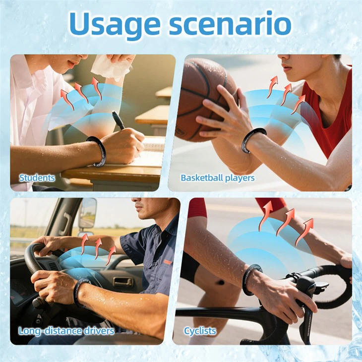 Pulsera de enfriamiento PCM